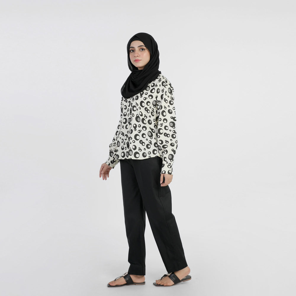 Women's Casual Shirt - Black, Women T-Shirts & Tops, Chase Value, Chase Value