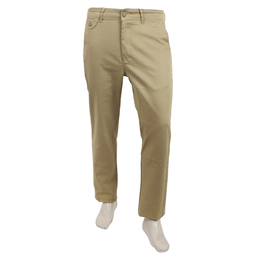 Eminent Men Cotton Casual Pant - Light Khaki