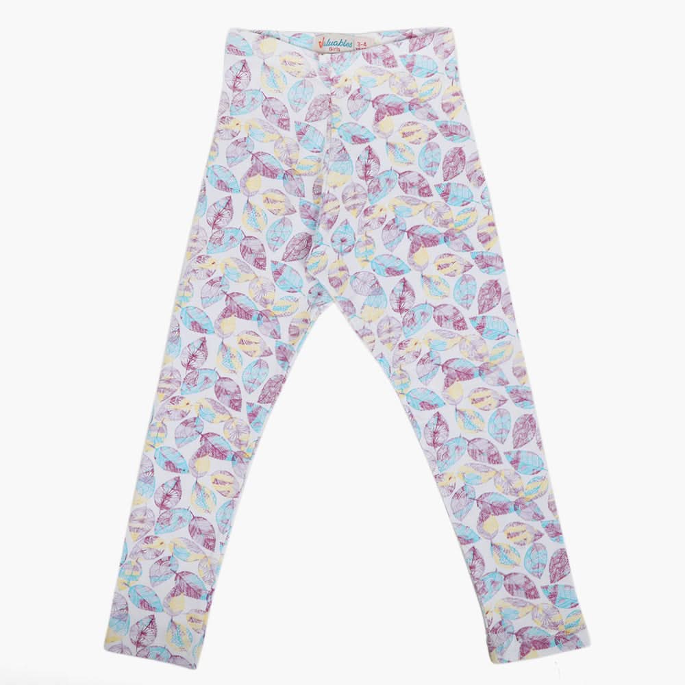 Girls Tight - White, Girls Tights Leggings & Pajama, Chase Value, Chase Value