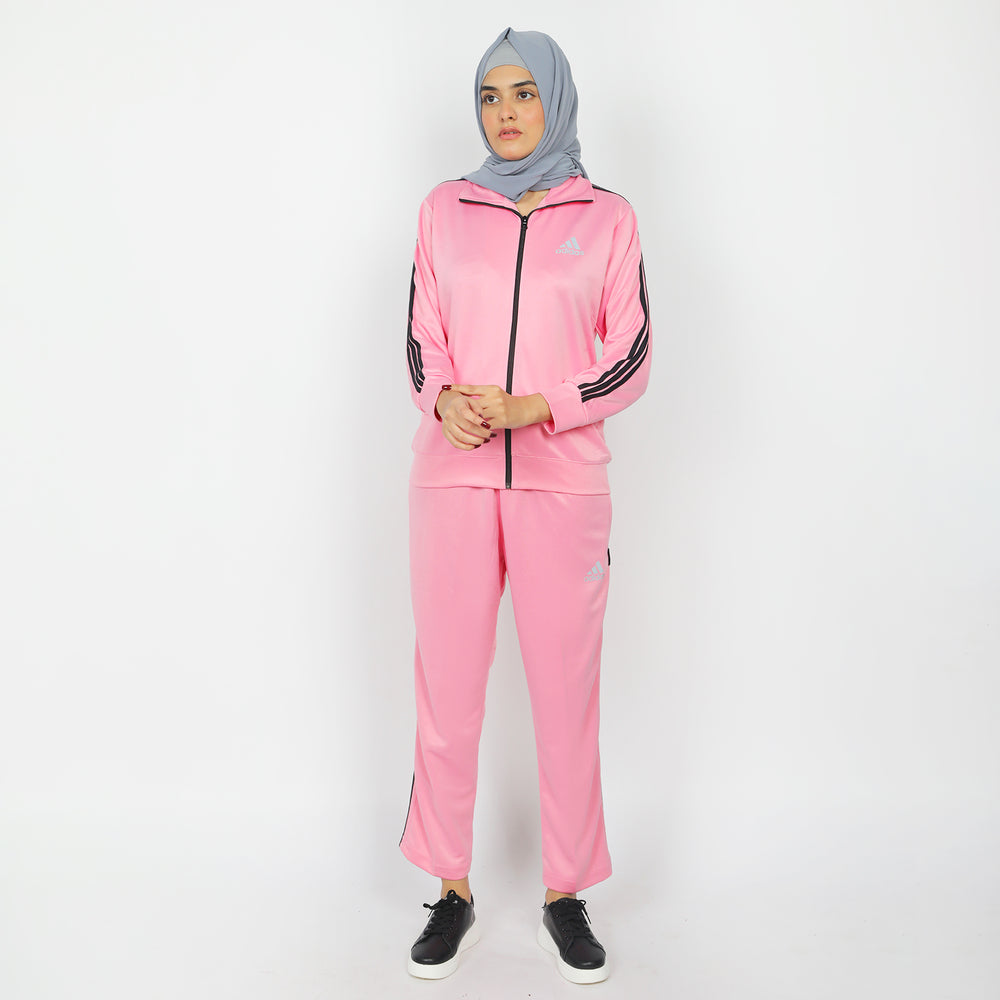 Women's Full Sleeves Track Suit - Pink, Women Two Piece Outfit, Chase Value, Chase Value
