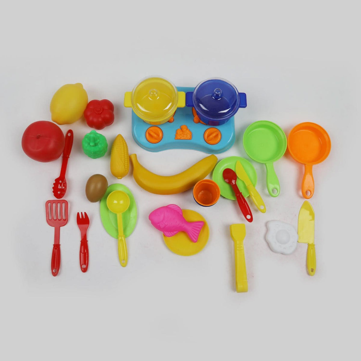 Kitchen Set - Multi Color, Kids Cosmetic & Kitchen Sets, Chase Value, Chase Value