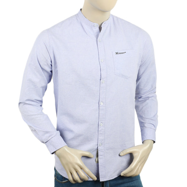 Eminent Men's Casual Chambray Shirt - Sky Blue