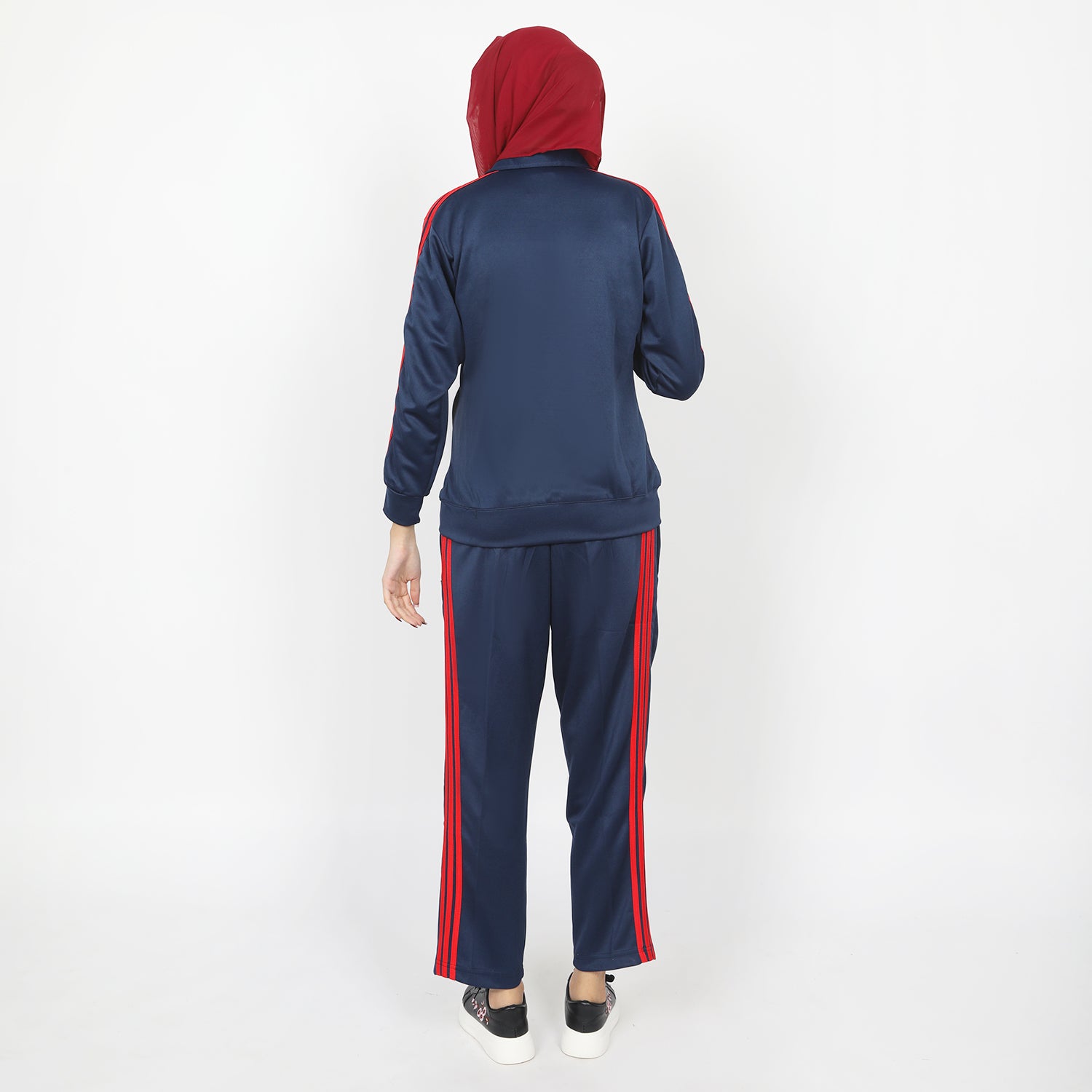 Women's Full Sleeves Track Suit - Navy Blue, Women Two Piece Outfit, Chase Value, Chase Value