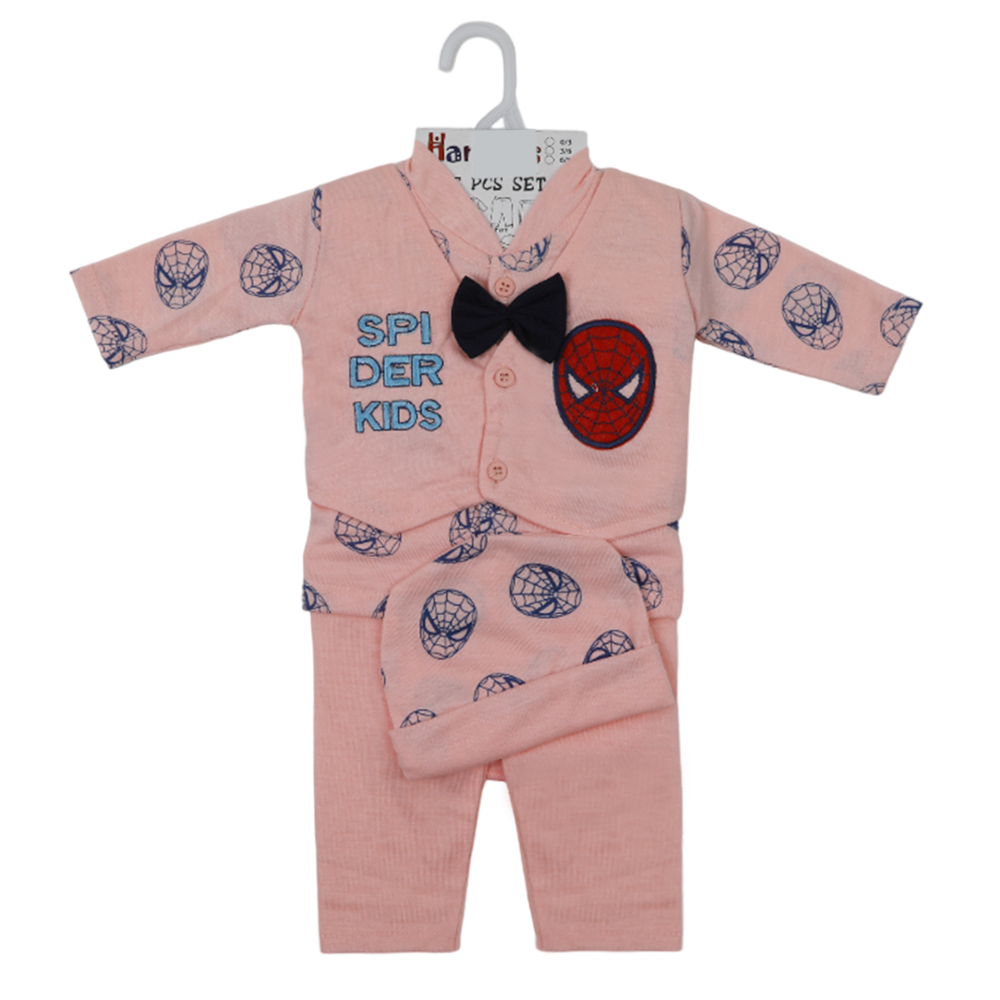 Newborn Full Sleeves Gift Set - Peach, Newborn Gift Set, Chase Value, Chase Value