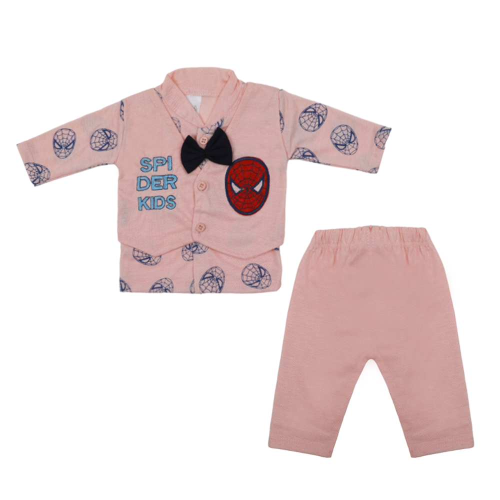 Newborn Full Sleeves Gift Set - Peach, Newborn Gift Set, Chase Value, Chase Value