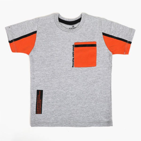 Eminent Boys T-Shirt - Ash Grey, Boys T-Shirts, Eminent, Chase Value