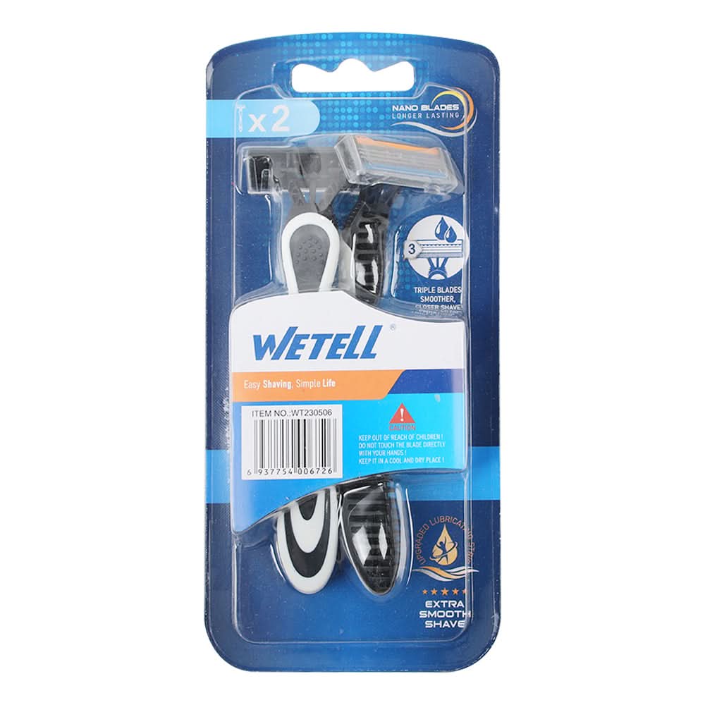 Wetell Twin Blade Disposable Razors, Razor & Cartridges, Wetell, Chase Value