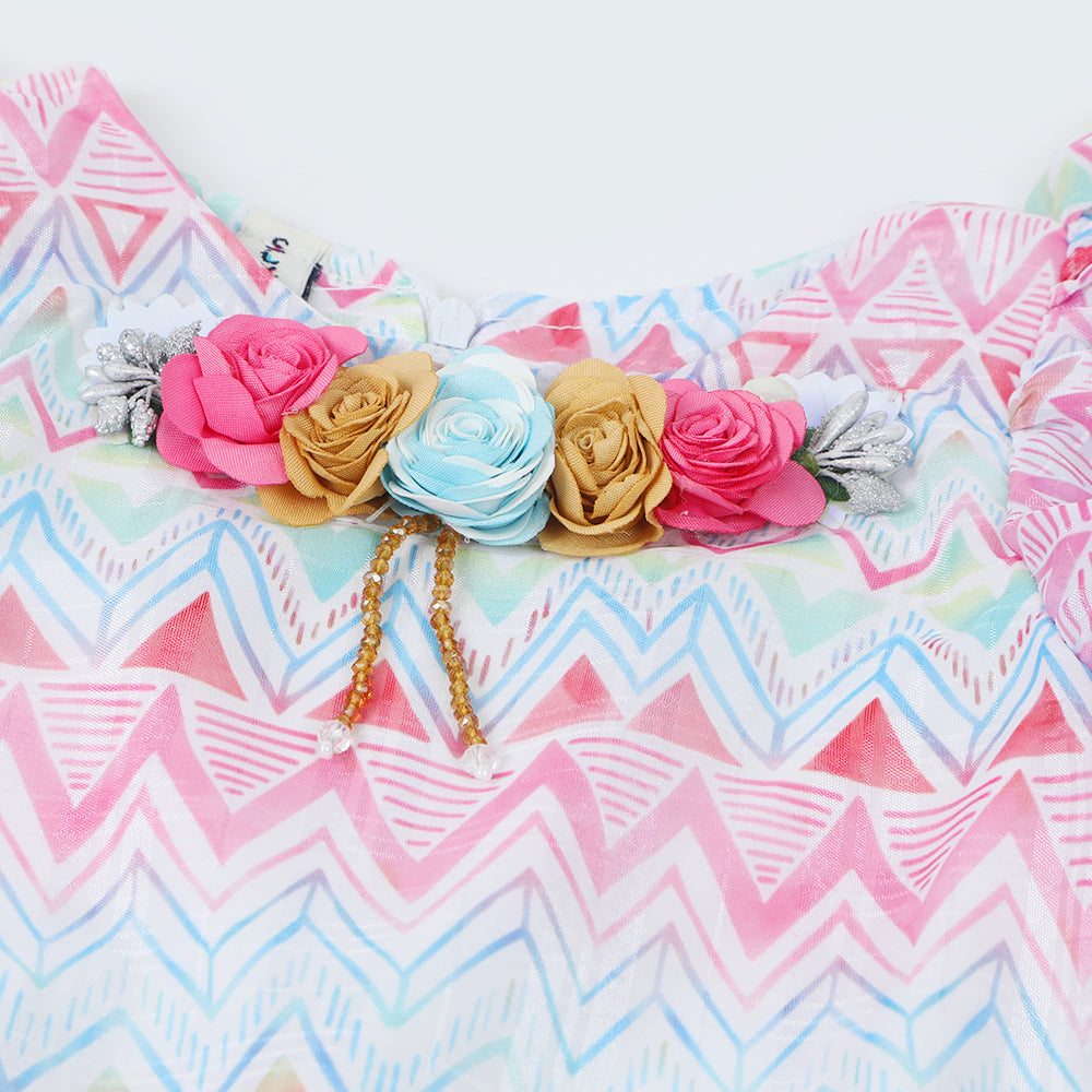 Girls Co-Ord Set - Tea Pink, Girls Suits, Chase Value, Chase Value