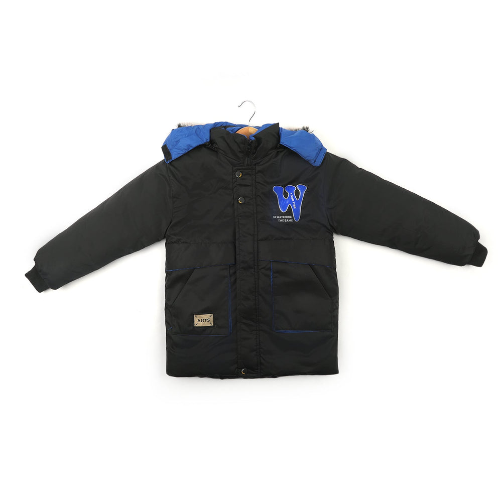 Boys Full Sleeves Jacket - Black, Boys Jackets & Blazers, Chase Value, Chase Value