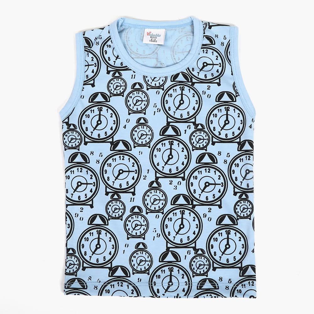 Boys Sando T-Shirt - Light Blue, Boys Sando, Chase Value, Chase Value