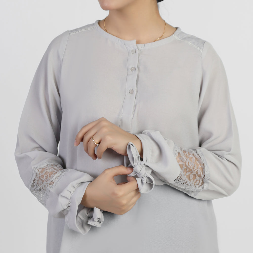 Women's Western Top - Grey, Women T-Shirts & Tops, Chase Value, Chase Value