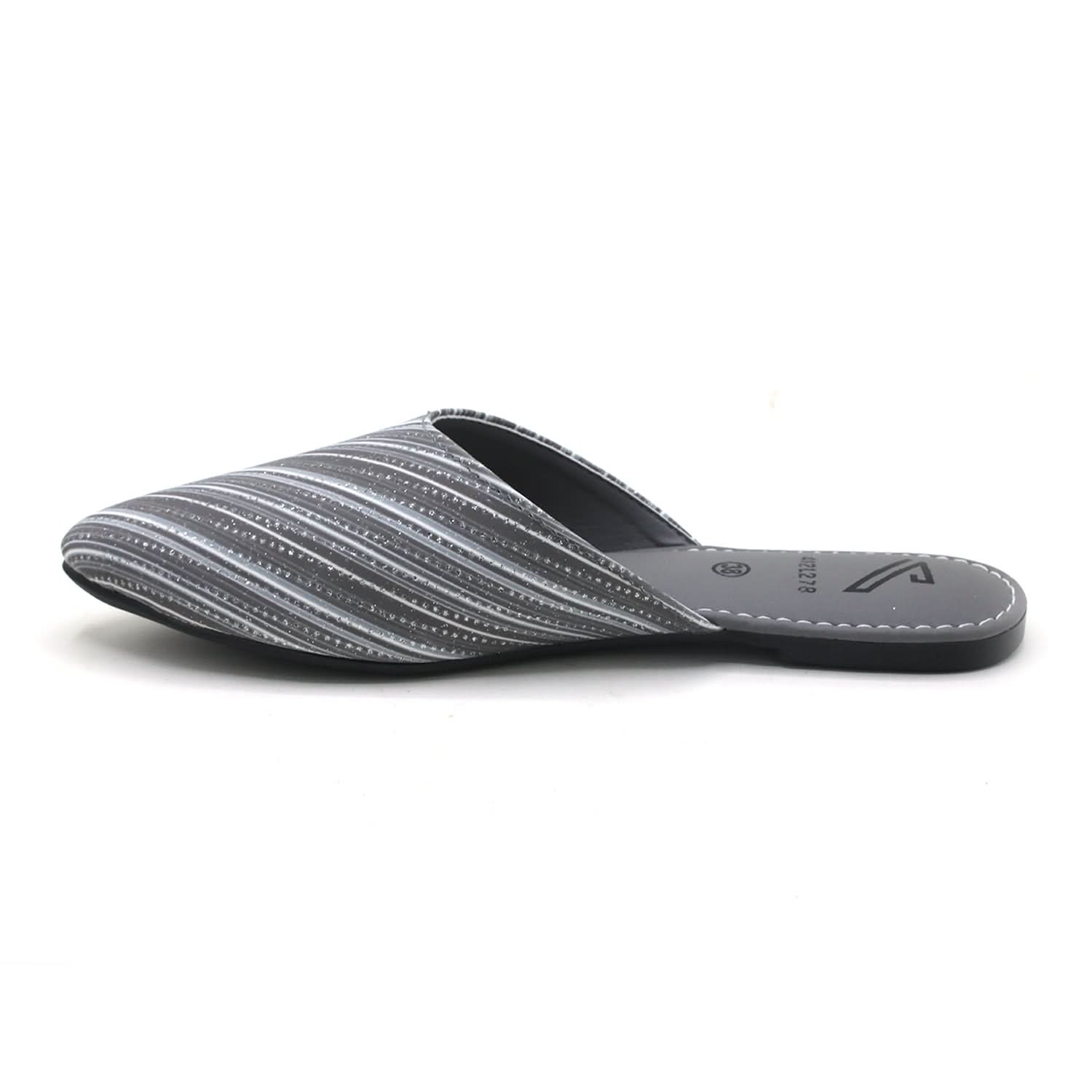 Women's Backless Pump - Grey, Women Backless Pumps, Chase Value, Chase Value