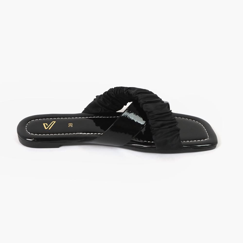 Women's Slipper - Black, Women Slippers, Chase Value, Chase Value