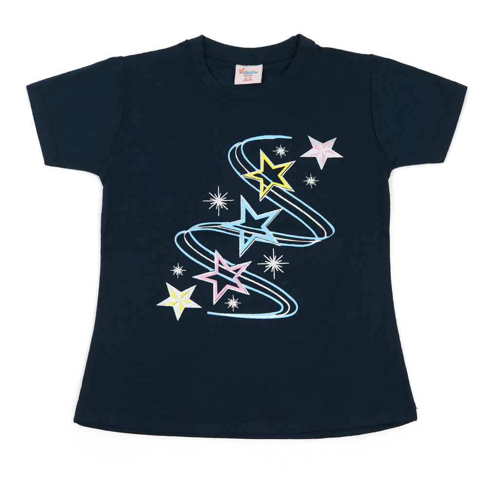 Girls Half Sleeves T-Shirt, Girls T-Shirts, Chase Value, Chase Value