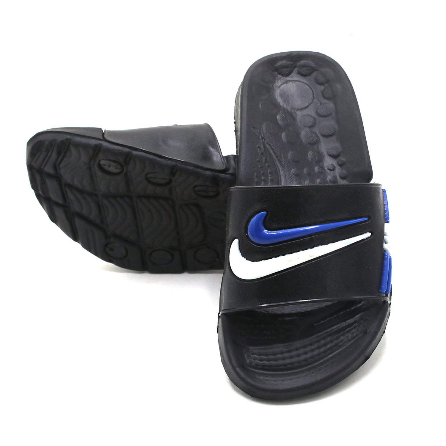 Boys Slider - Blue & Black, Boys Slippers, Chase Value, Chase Value