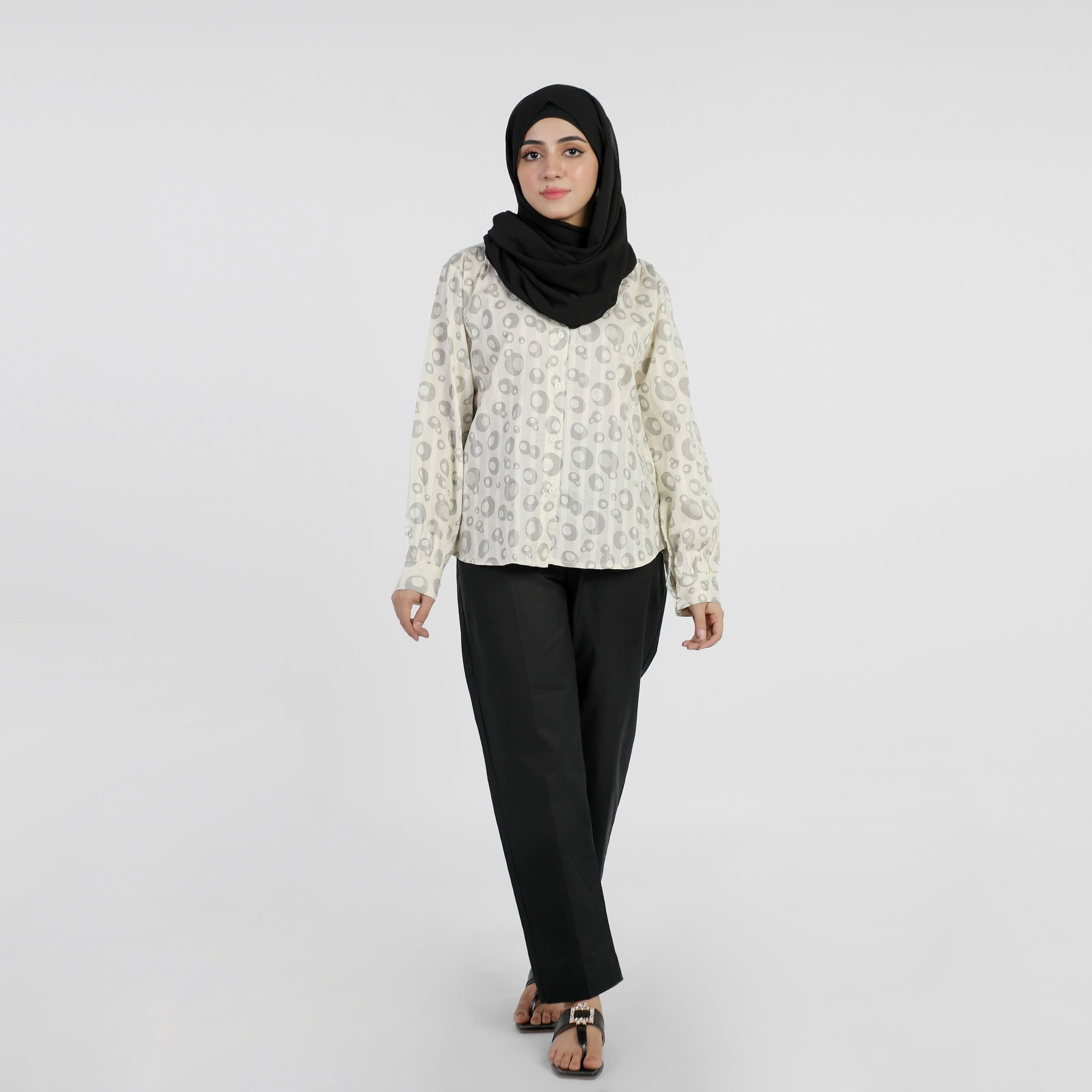 Women's Casual Shirt - Grey, Women T-Shirts & Tops, Chase Value, Chase Value
