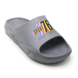 Slip on Open Toe Slider - Grey, Men's Slippers, Chase Value, Chase Value