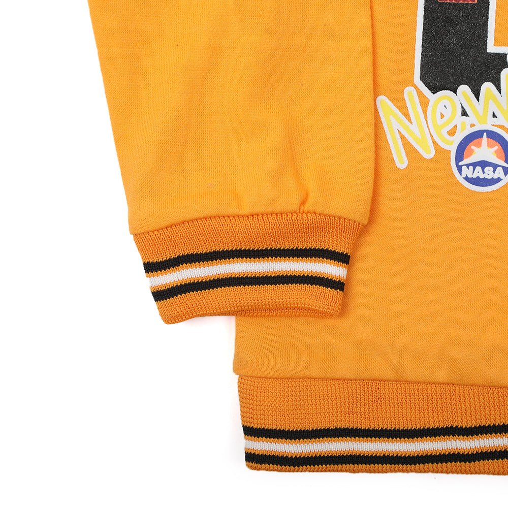 Boys Full Sleeves SweatShirt - Mustard, Boys Hoodies & Sweat Shirts, Chase Value, Chase Value