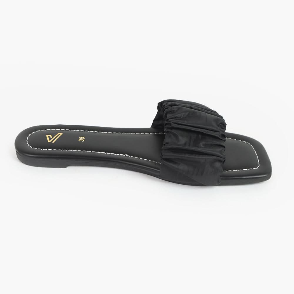Women's Slipper - Black, Women Slippers, Chase Value, Chase Value
