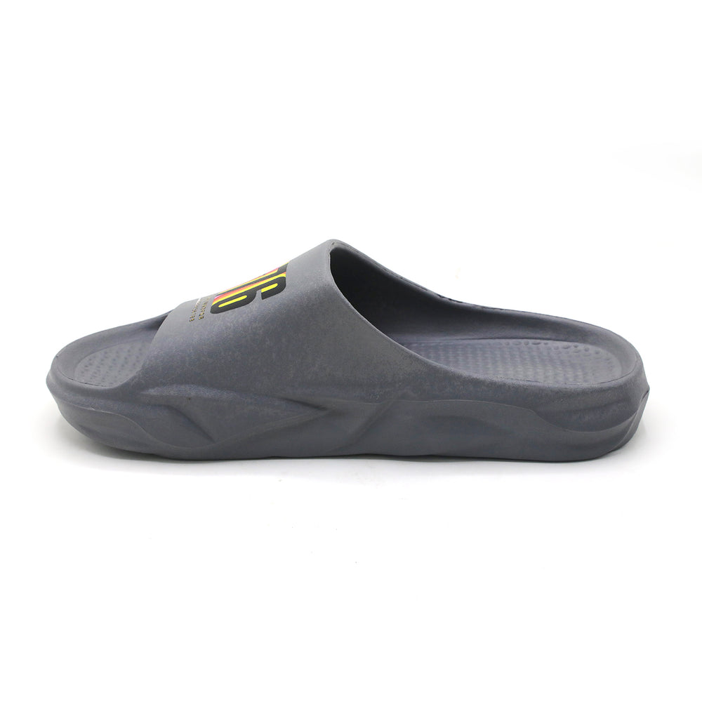 Slip on Open Toe Slider - Grey, Men's Slippers, Chase Value, Chase Value