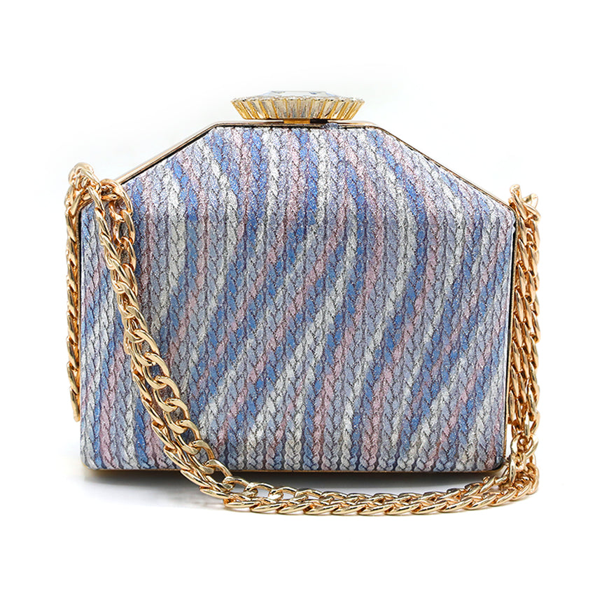 Women's Fancy Clutch - Blue