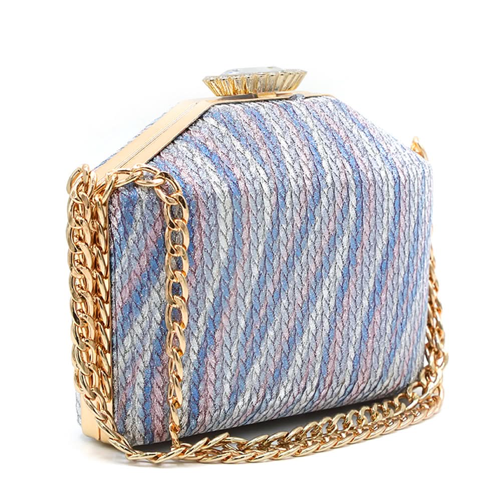 Women's Fancy Clutch - Blue, Women Clutches, Chase Value, Chase Value