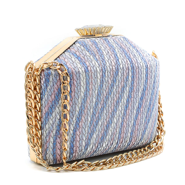 Women's Fancy Clutch - Blue