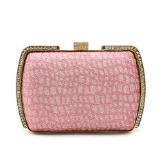 Women's Fancy Clutch - Peach