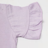 Girls Half Sleeves Suits - Purple, Girls Suits, Chase Value, Chase Value