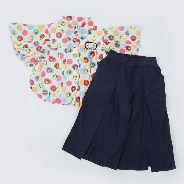 Girls Co-Ord Set - Navy Blue, Girls Suits, Chase Value, Chase Value