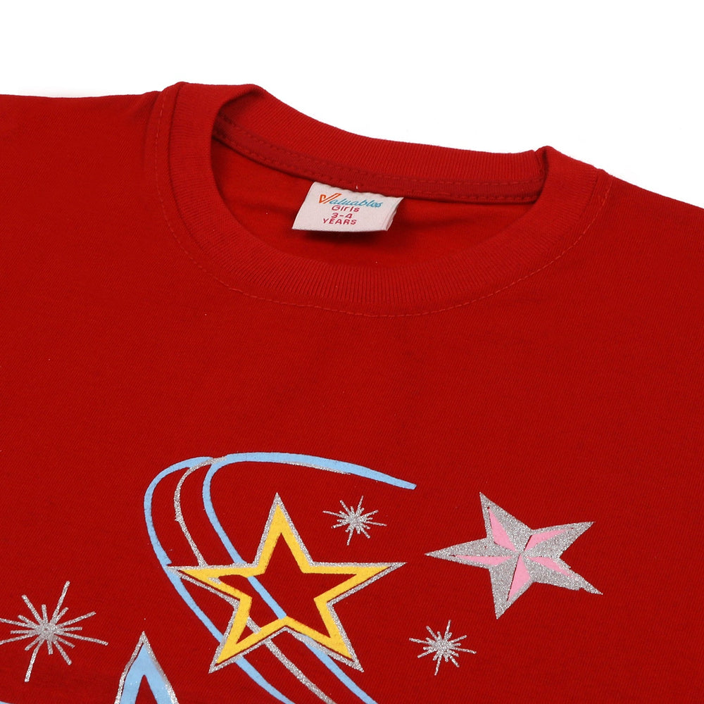 Girls Half Sleeves T-Shirt, Girls T-Shirts, Chase Value, Chase Value