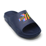 Slip on Open Toe Slider - Navy Blue, Men's Slippers, Chase Value, Chase Value
