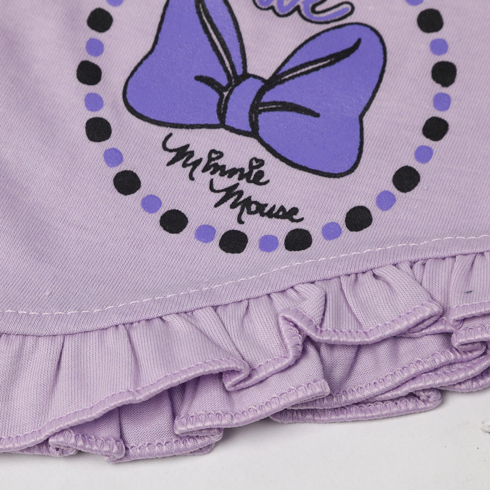 Girls Half Sleeves Suits - Purple, Girls Suits, Chase Value, Chase Value