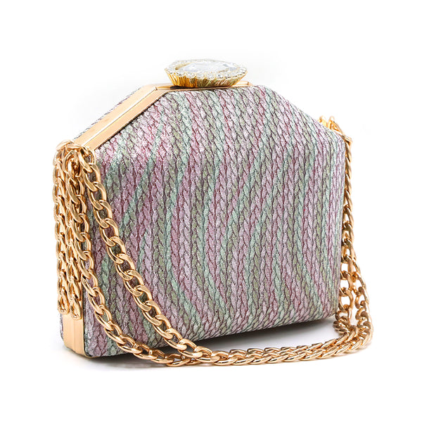 Women's Fancy Clutch - Pink