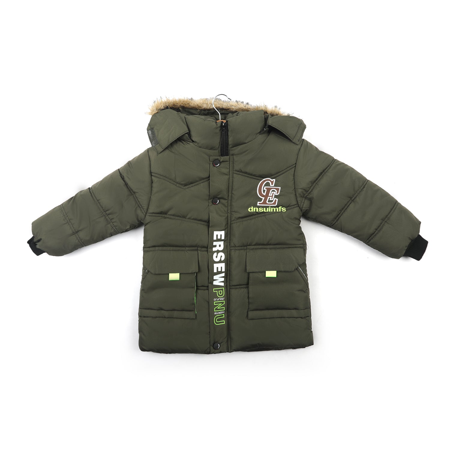 Boys Full Sleeves Jacket - Olive, Boys Jackets & Blazers, Chase Value, Chase Value