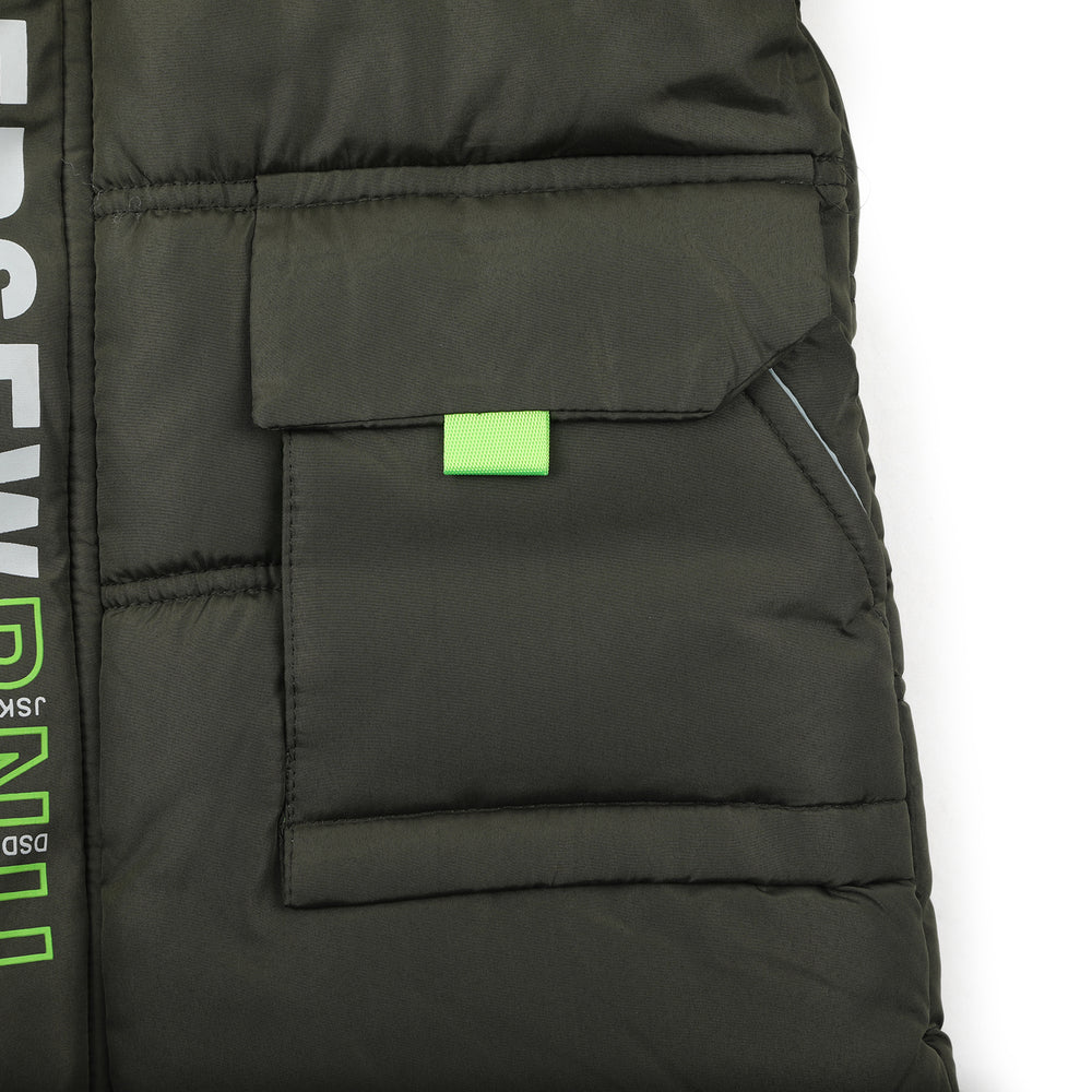 Boys Full Sleeves Jacket - Olive, Boys Jackets & Blazers, Chase Value, Chase Value