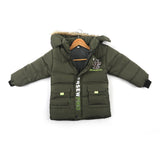 Boys Full Sleeves Jacket - Olive, Boys Jackets & Blazers, Chase Value, Chase Value