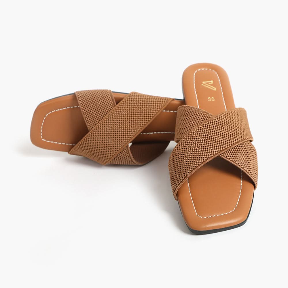 Women's Slipper - Mustard, Women Slippers, Chase Value, Chase Value