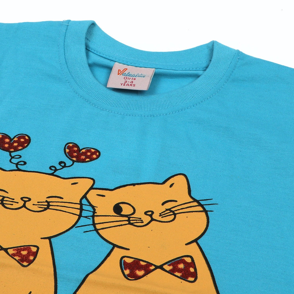 Girls Half Sleeves T-Shirt, Girls T-Shirts, Chase Value, Chase Value