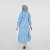 Women's Jalpari Printed Kurti - Sky Blue, Women Ready Kurtis, Chase Value, Chase Value