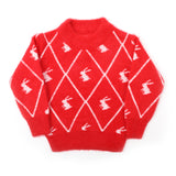Girls Full Sleeves Sweater - Red, Girls Sweaters, Chase Value, Chase Value