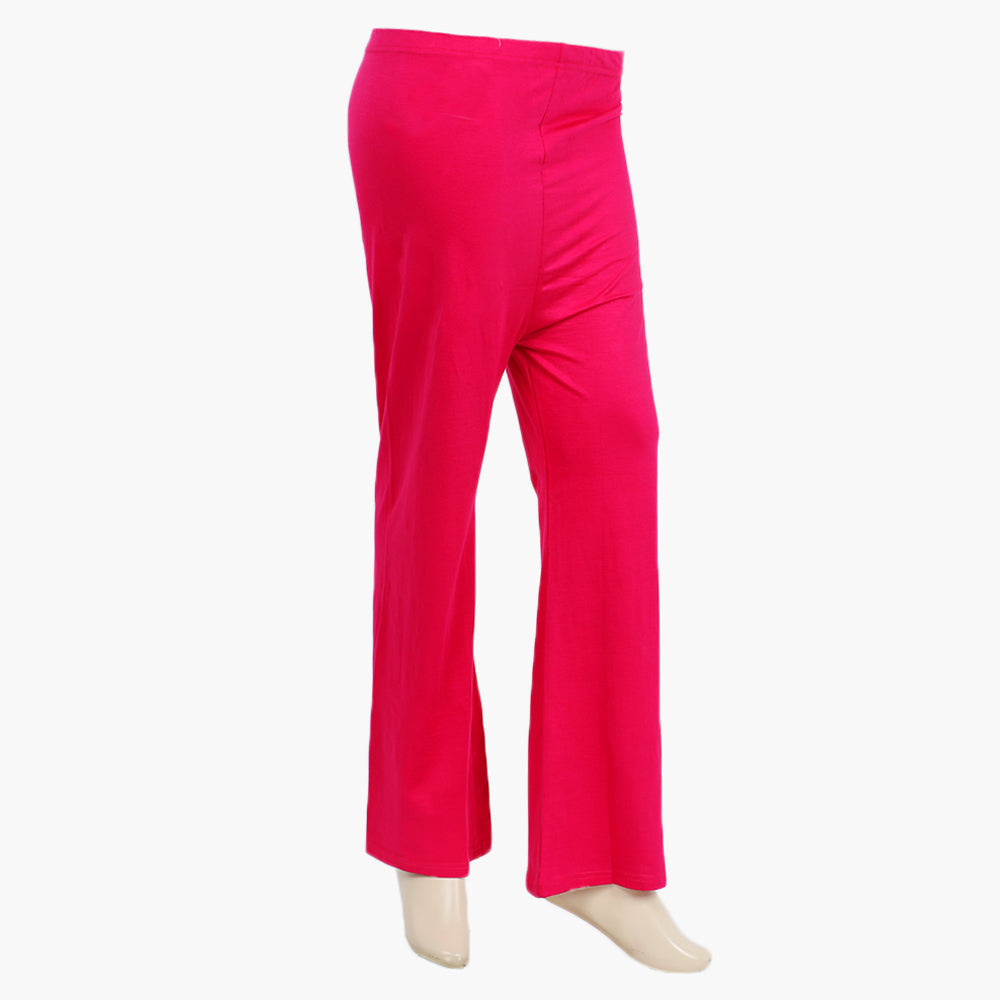 Women's Plain Flapper - Pink, Women Pants & Tights, Chase Value, Chase Value