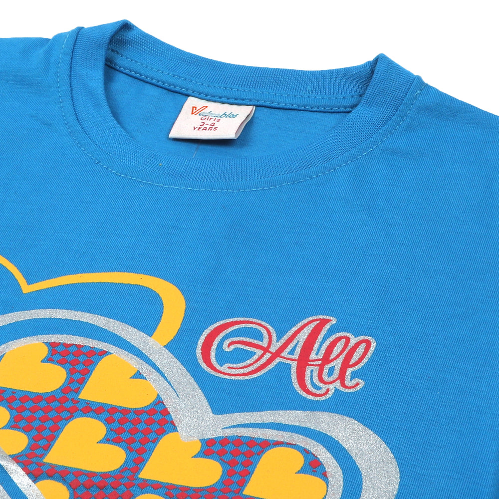 Girls Half Sleeves T-Shirt, Girls T-Shirts, Chase Value, Chase Value