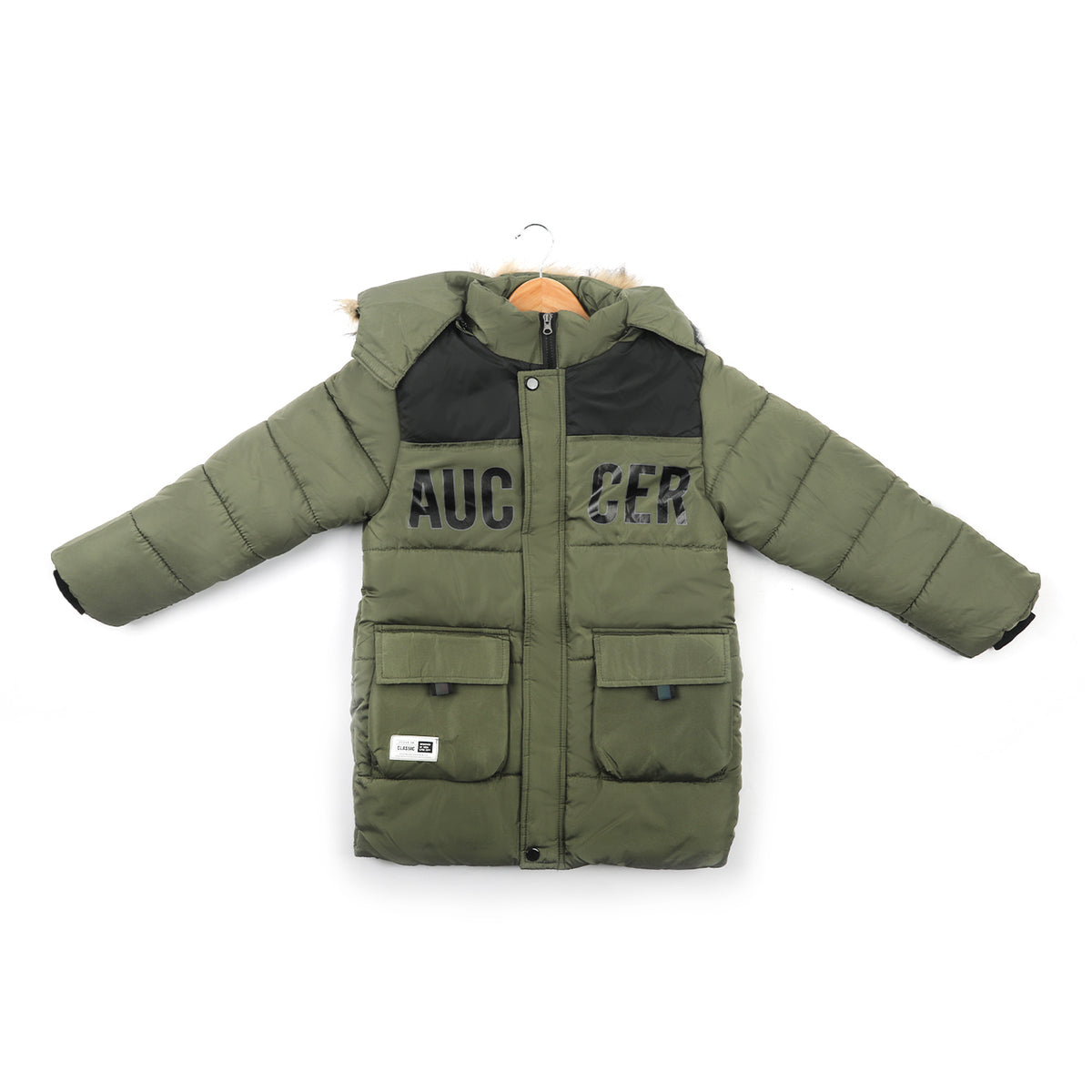 Boys Full Sleeves Jacket - Olive, Boys Jackets & Blazers, Chase Value, Chase Value