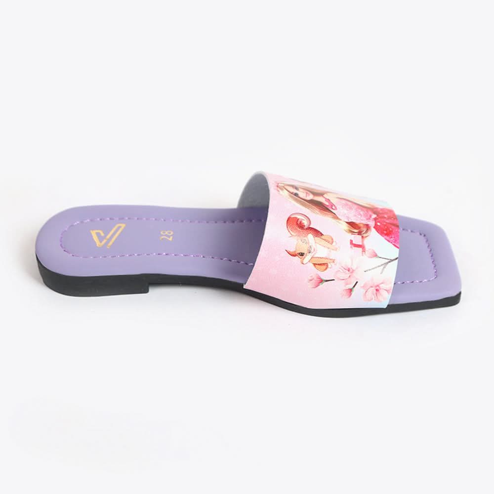 Girls Slipper - Purple, Girls Slippers, Chase Value, Chase Value