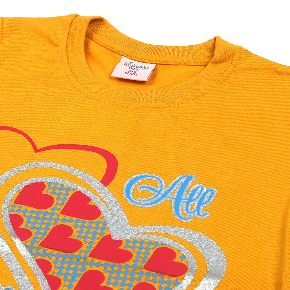 Girls Half Sleeves T-Shirt, Girls T-Shirts, Chase Value, Chase Value