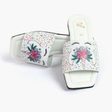 Girls Slipper - White, Girls Slippers, Chase Value, Chase Value