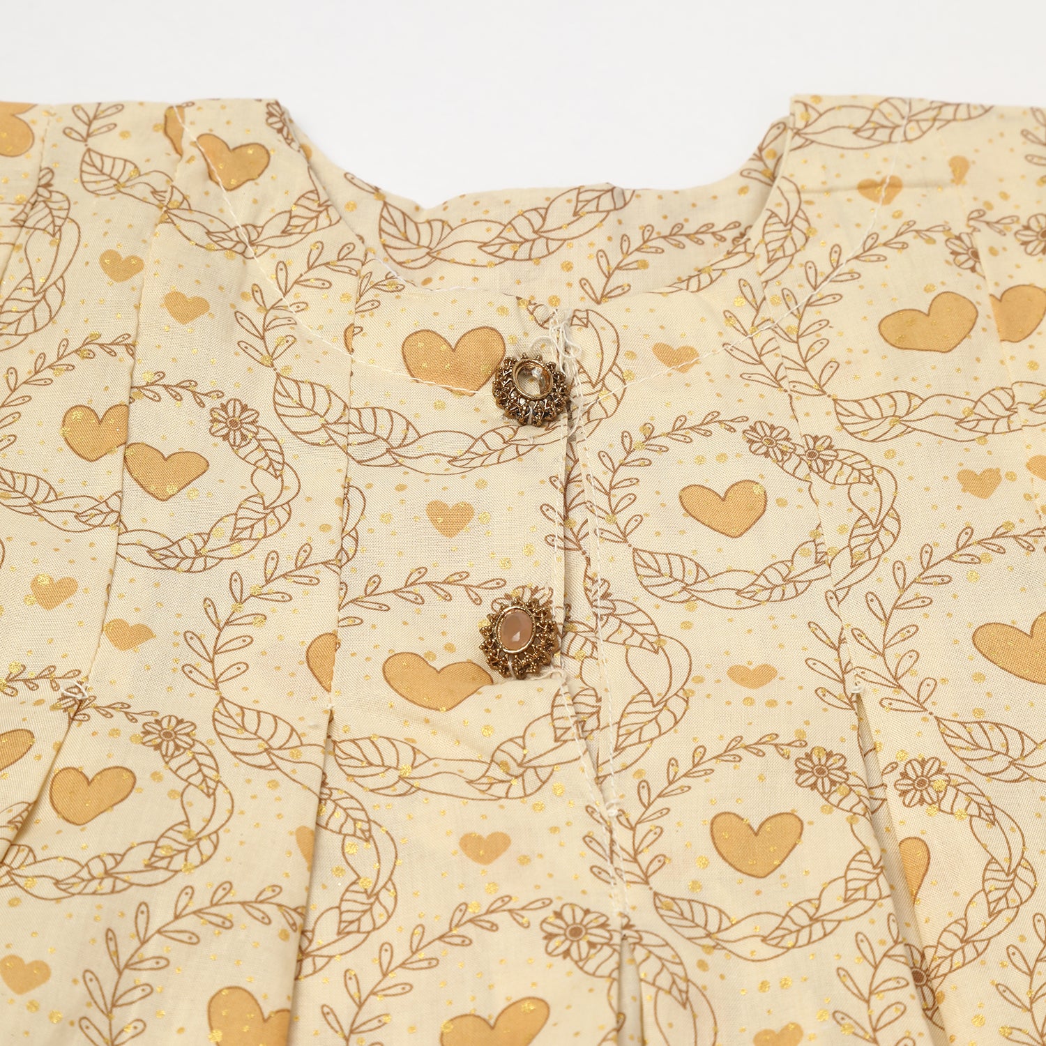 Girls Shalwar Suit 2Pcs - Skin, Girls Shalwar Kameez, Chase Value, Chase Value