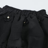 Girls Western Top - Black, Girls Tops, Chase Value, Chase Value