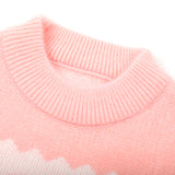 Girls Full Sleeves Sweater - Peach, Girls Sweaters, Chase Value, Chase Value